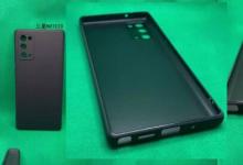 三星Galaxy Note 20圖像揭示了巨型屏幕與單個(gè)揚(yáng)聲器