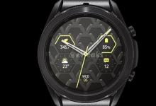 三星GalaxyWatch 3鈦黑配色泄露 預(yù)計今年年末上市