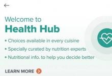 Swiggy添加了健康中心 該中心可以管理健康食品以及營養(yǎng)價值