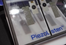 TDK的PiezoListen揚聲器可以嵌入顯示器