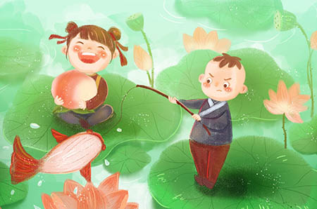 水果櫻桃簡(jiǎn)筆畫(huà)的畫(huà)法4