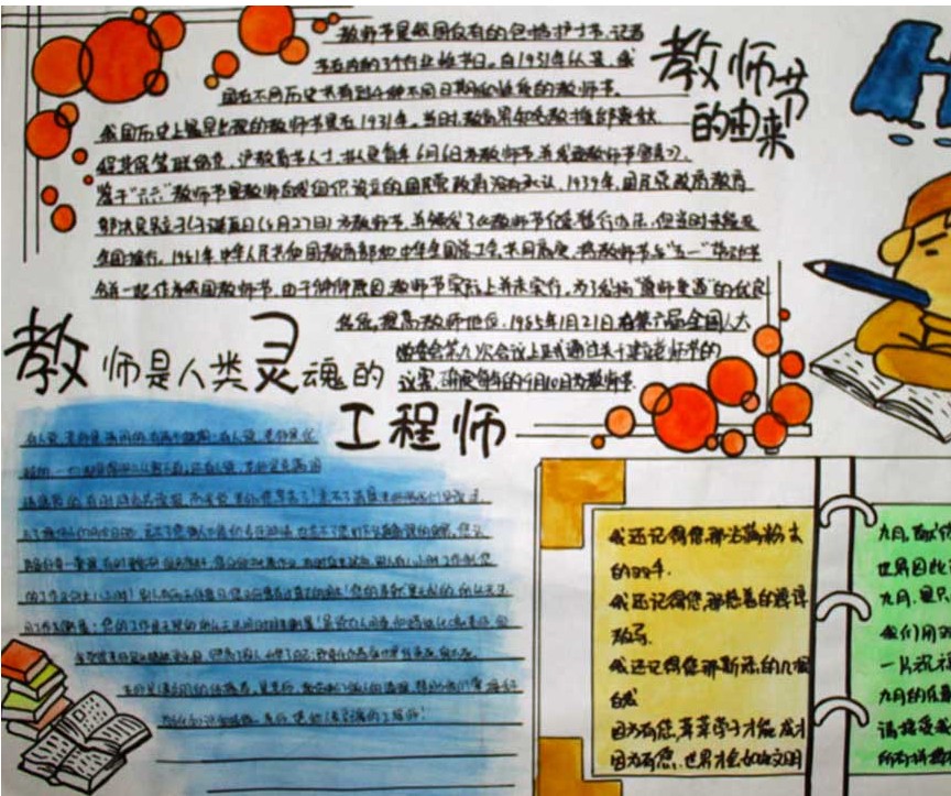 教師節(jié)手抄報簡單