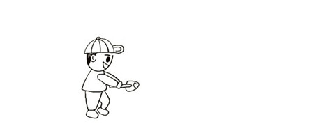 五一勞動(dòng)節(jié)簡(jiǎn)筆畫怎么畫2