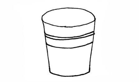 木桶簡(jiǎn)筆畫(huà)2