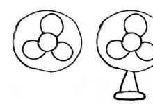 夏季電風(fēng)扇簡(jiǎn)筆畫(huà)