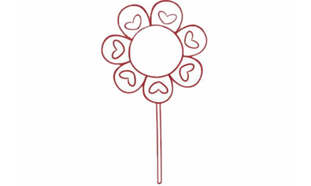 六一兒童節(jié)棒棒糖簡筆畫圖片3
