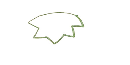 帶藤的絲瓜簡(jiǎn)筆畫(huà)1
