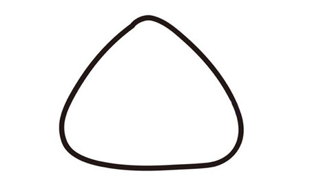 端午節(jié)可愛卡通粽子簡(jiǎn)筆畫1