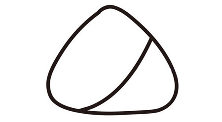 端午節(jié)可愛卡通粽子簡(jiǎn)筆畫2