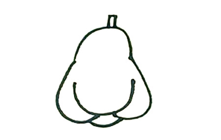 蓮霧簡(jiǎn)筆畫畫法及涂色3