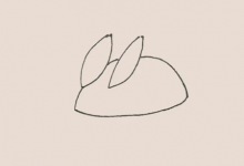 山兔卡通簡(jiǎn)筆畫(huà)