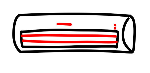 空調(diào)簡(jiǎn)筆畫圖片步驟3