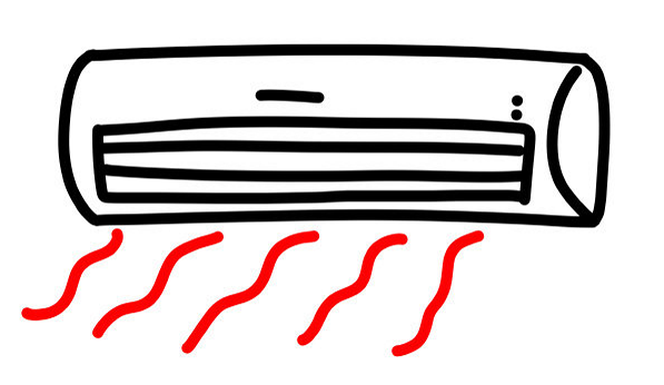 空調(diào)簡(jiǎn)筆畫圖片步驟4