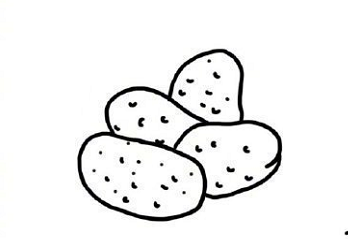 水果蔬菜簡(jiǎn)筆畫(huà)圖片大全6