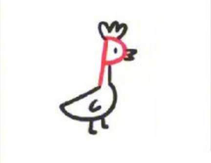 孔雀簡(jiǎn)筆畫簡(jiǎn)單步驟圖片 字母P簡(jiǎn)筆畫動(dòng)物2