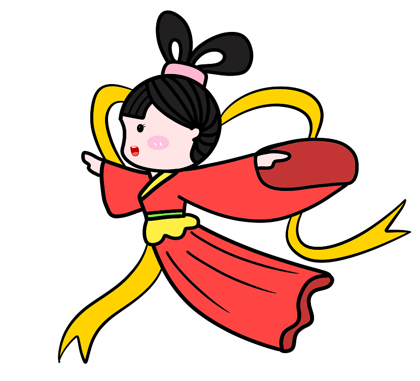 嫦娥姐姐簡筆畫最簡單6