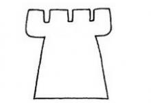 城堡簡(jiǎn)筆畫(huà)步圖