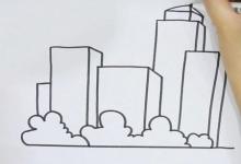 高層建筑如何畫簡筆畫？