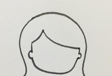 長發(fā)老師的簡筆畫怎么畫？