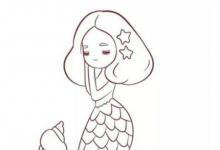 幼兒園美人魚(yú)簡(jiǎn)筆畫(huà)圖片集