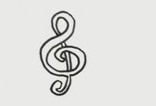 七個(gè)音符如何畫簡(jiǎn)筆畫顏色？