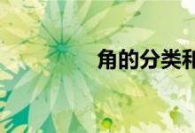 角的分類和畫(huà)角教學(xué)視頻