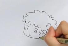 跑步男孩如何畫簡筆畫？
