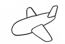 兒童飛機(jī)簡(jiǎn)筆畫(huà)