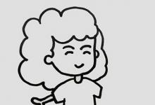 三口之家如何手拉手畫出簡單美觀的簡筆畫？
