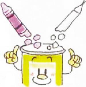 幼兒手工制作：彩色蠟燭
