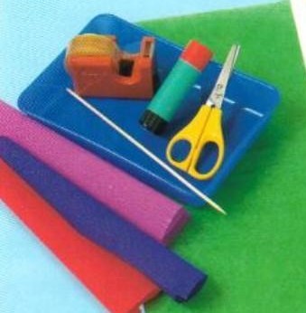 幼兒手工制作：漂亮的小花
