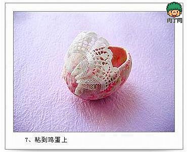 蛋殼手工：可愛的首飾盒