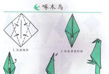 如何用手折啄木鳥(niǎo)