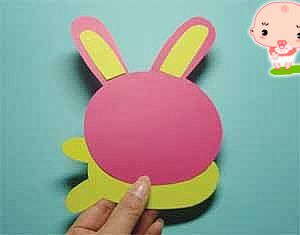 幼兒手工小制作：兔子收納盒
