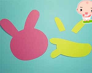 幼兒手工小制作：兔子收納盒
