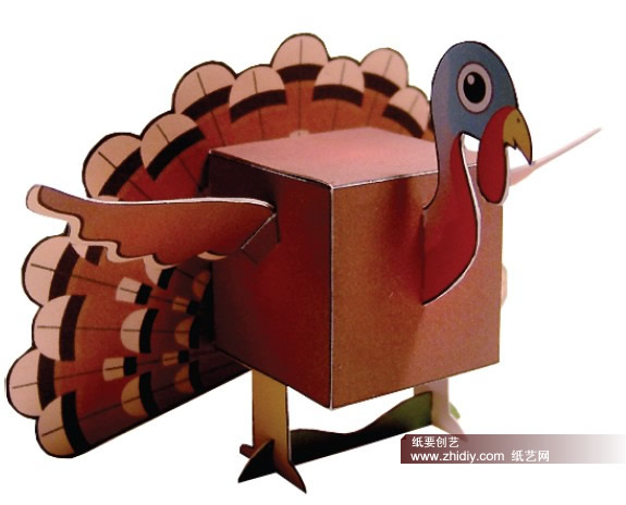 手工制作火雞