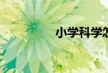 小學(xué)科學(xué)怎么提高成績？