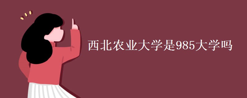 西北農業(yè)大學是985大學嗎