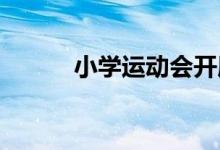 小學(xué)運(yùn)動(dòng)會(huì)開(kāi)展哪些項(xiàng)目運(yùn)動(dòng)好