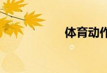 體育動作名稱及做法