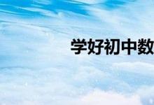 學(xué)好初中數(shù)學(xué)有什么經(jīng)驗(yàn)？