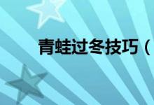 青蛙過(guò)冬技巧(青蛙怎么過(guò)冬方法)