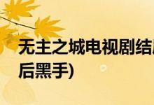 無主之城電視劇結局(無主之城中最后誰是幕后黑手)