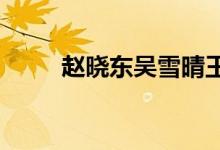 趙曉東吳雪晴王瀟瀟小說(shuō)免費(fèi)閱讀