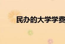 民辦的大學(xué)學(xué)費(fèi)一般多少(很貴嗎)