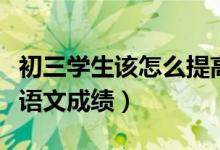 初三學(xué)生該怎么提高語(yǔ)文(怎樣提高初三學(xué)生語(yǔ)文成績(jī))