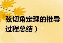 弦切角定理的推導(dǎo)（圓的弦切角定理及其推導(dǎo)過程總結(jié)）