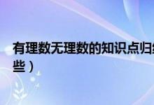 有理數(shù)無(wú)理數(shù)的知識(shí)點(diǎn)歸納圖(有理數(shù)和無(wú)理數(shù)的區(qū)別有哪些)
