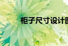 柜子尺寸設(shè)計圖大全（柜子尺寸）