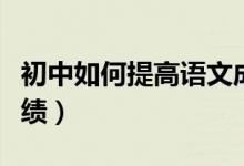 初中如何提高語(yǔ)文成績(jī)(初三語(yǔ)文如何提高成績(jī))
